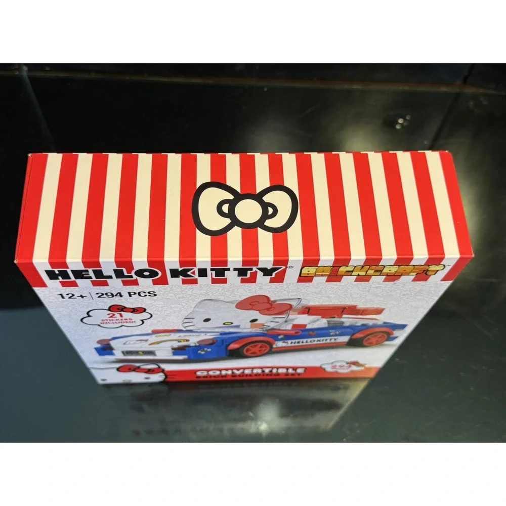 Brickcraft Sanrio Hello Kitty Convertible Car Building Set 294 Pcs New Sealed